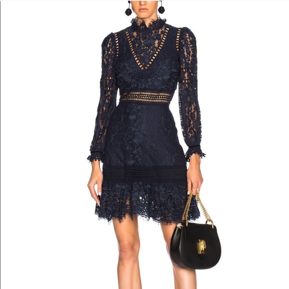 Sea New York Dresses & Skirts - Sea New York lace dress in navy color